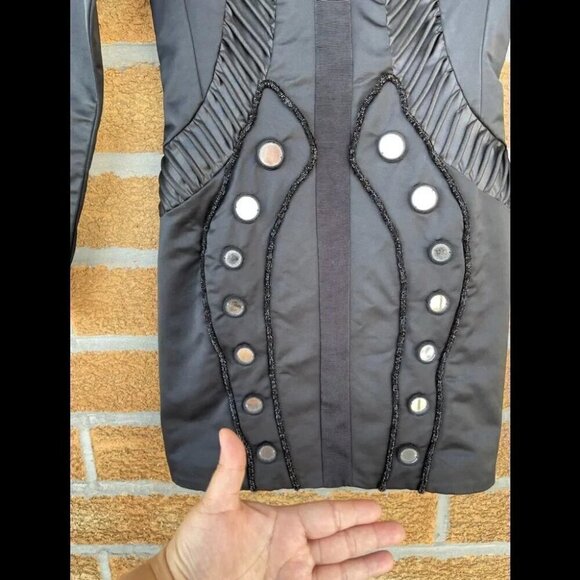 Marjan Pejoski Stapless Embellished Dress size xs - Picture 6 of 11